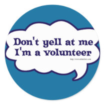 I'm a Volunteer Stickers