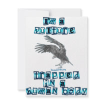 I'm a Vulture invitations by Pandion I'm a Vulture invitations