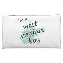 I'm a West Virginia Boy Makeup Bag