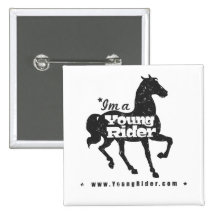 I'm a Young Rider Pinback Button