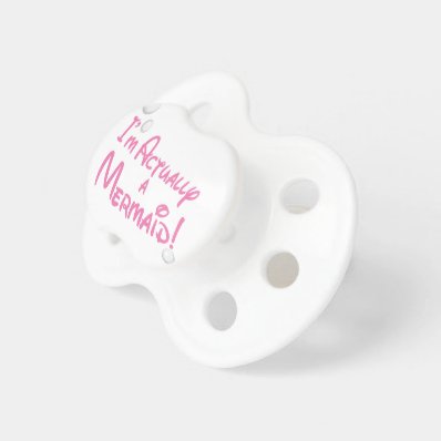 I'm actually a Mermaid Design BooginHead Pacifier