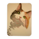 I'm All Ears: Calico Cat Portrait <div style=