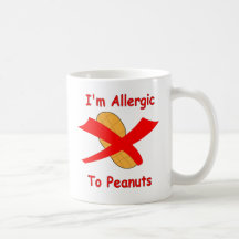 I'm Allergic to Peanuts Coffee Mug