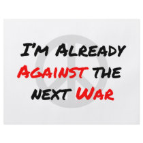 I'm Already Against War Personalized Flyer