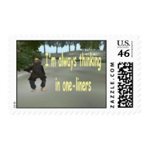 I'm always thinking in one liners postage by exileguy I'm always thinking in one liners postage