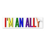 I'm an Ally Bumper Sticker