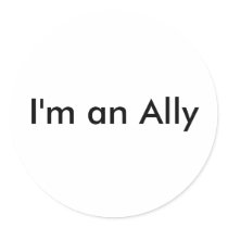 I'm an Ally stickers by antonioosuna I'm an Ally stickers