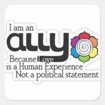 I'm an ally sticker