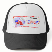 I'm an American hats by REBETH I'm an American hats