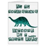 I'm an Apatosaurus Cards