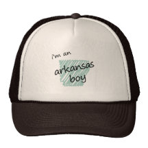 I'm an Arkansas Boy Mesh Hats