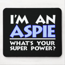 I'm An Aspie Mousepads