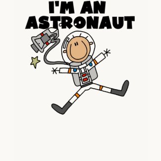 I'm An Astronaut Kid's T-shirt shirt