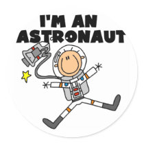 I'm an Astronaut Tshirts and Gifts stickers by stick_figures I'm an Astronaut Tshirts and Gifts stickers
