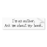 I'm an Author Bumper Sticker