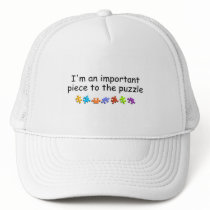 Im An Important Piece Of The Puzzle Trucker Hat