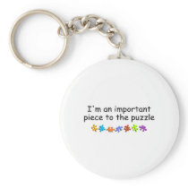 Im An Important Piece Of The Puzzle Keychains