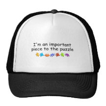 Im An Important Piece Of The Puzzle Mesh Hat