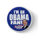 I'm An Obama Fan Button 