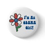 I'm An Obama Girl Buttons