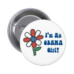 I'm An Obama Girl Buttons