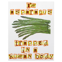 I'm Asparagus Letterhead