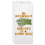 I'm Asparagus Full Color Rack Card
