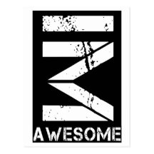 IM AWESOME POSTCARDS