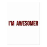 I'm Awesomer Postcards