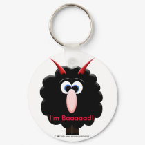 I'm Baaaad Key Chain keychains by audrart I'm Baaaad Key Chain keychains
