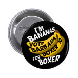 I'm Bananas for Boxer Button