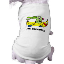 I'm bananas shirt pet clothing by jeleneart I'm bananas shirt pet clothing