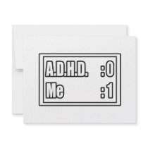I'm Beating A.D.H.D. (Scoreboard) Personalized Announcements