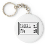 I'm Beating A.D.H.D. (Scoreboard) Key Chain