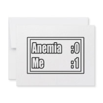 I'm Beating Anemia (Scoreboard) invitations