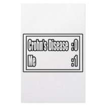 I'm Beating Crohn's Disease (Scoreboard) stationery