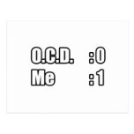 I'm Beating OCD (Scoreboard) Post Card