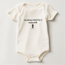 I'm being raised by a sasquatch t-shirts by SaveTheSasquatch I'm being raised by a sasquatch t-shirts