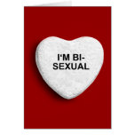 I'M BISEXUAL GREETING CARD