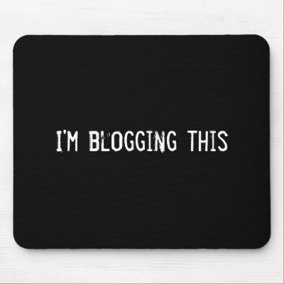 I'm Blogging This