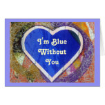 I'm Blue Card template