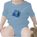 I'm Blue Quaker Parakeet Baby Creeper t-shirts by MenagerieMayhem I'm Blue Quaker Parakeet Baby Creeper t-shirts