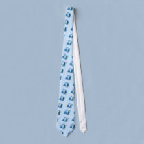 I'm Blue Quaker Parakeet Tie ties