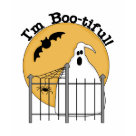 ladies_casual_scoop - Halloween ghost design T-shirts, hoodies, sweatshirts, tank tops, bodysuits, mugs, cards, stickers, trick or treat bags, and more with a ghost design and text that reads Im Boo-tiful!: Sizes  Available colors: yellowhaze