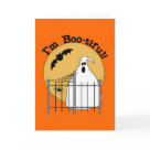  - Halloween ghost design T-shirts, hoodies, sweatshirts, tank tops, bodysuits, mugs, cards, stickers, trick or treat bags, and more with a ghost design and text that reads Im Boo-tiful!: Sizes 