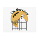  - Halloween ghost design T-shirts, hoodies, sweatshirts, tank tops, bodysuits, mugs, cards, stickers, trick or treat bags, and more with a ghost design and text that reads Im Boo-tiful!: Sizes 