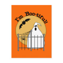 I'm Boo-tiful Halloween T-shirts and Gifts postcards
