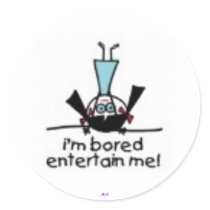 I'm Bored stickers