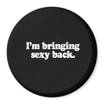 I'M BRINGING SEXY BACK T-shirt magnets