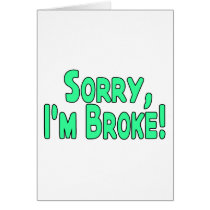 I'm Broke cards